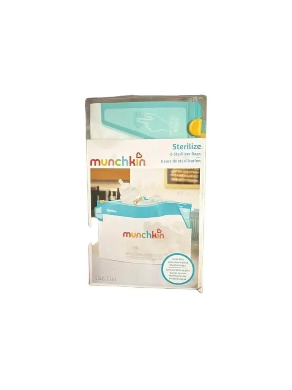 Munchkin Sterilize Microwave Baby Bottle Sterilizer Bags 5 pack